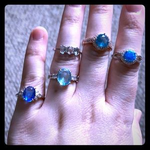 Blue ring bundle